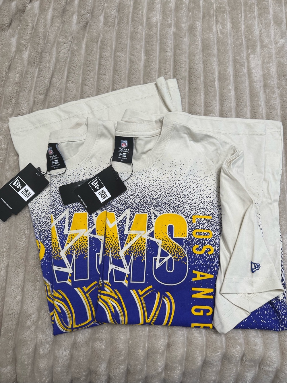 Men’s 2XL Los Angeles Lakers Graphic Tee - White, Purple & Gold